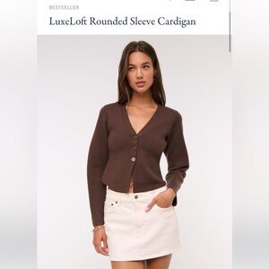 AF LuxeLoft Rounded Sleeve Cardigan